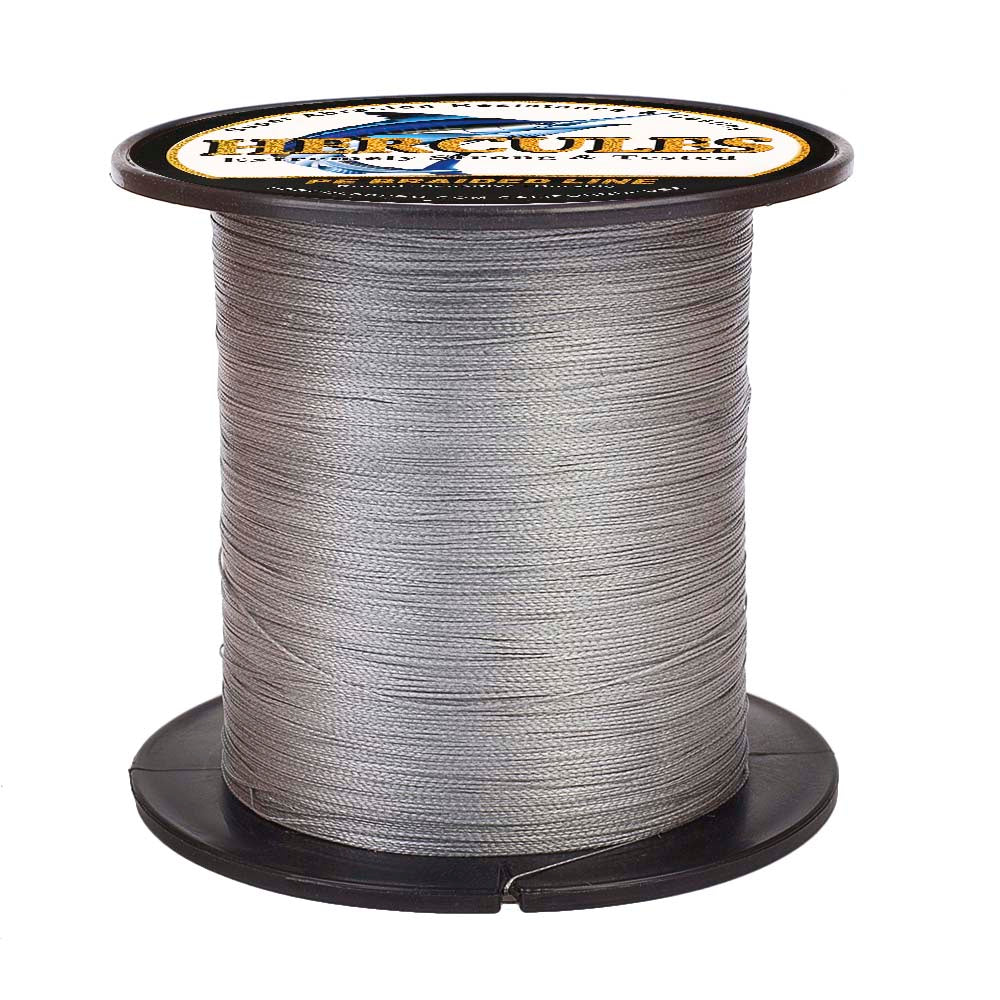 HERCULES Cost-Effective Super Strong 4 Strands Braided Fishing Line 6LB to  100LB Test for Salt-Water, 109/328 / 547/1094 Yards (100M / 300M / 500M /