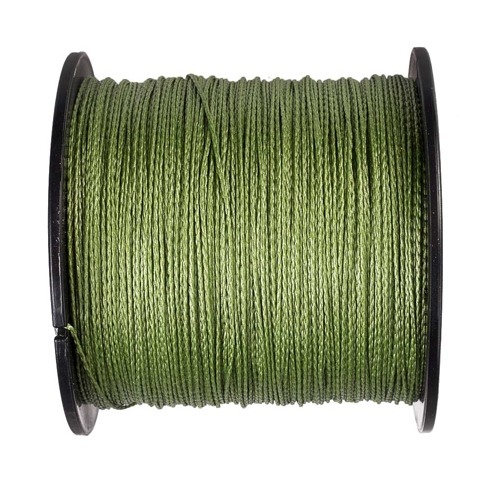 100M 109Yds Army Green 6lb-100lb HERCULES PE Braided Fishing Line 4 Strands HERCULES