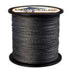 100M 109Yds Black 6lb-100lb HERCULES PE Braided Fishing Line 4 Strands HERCULES