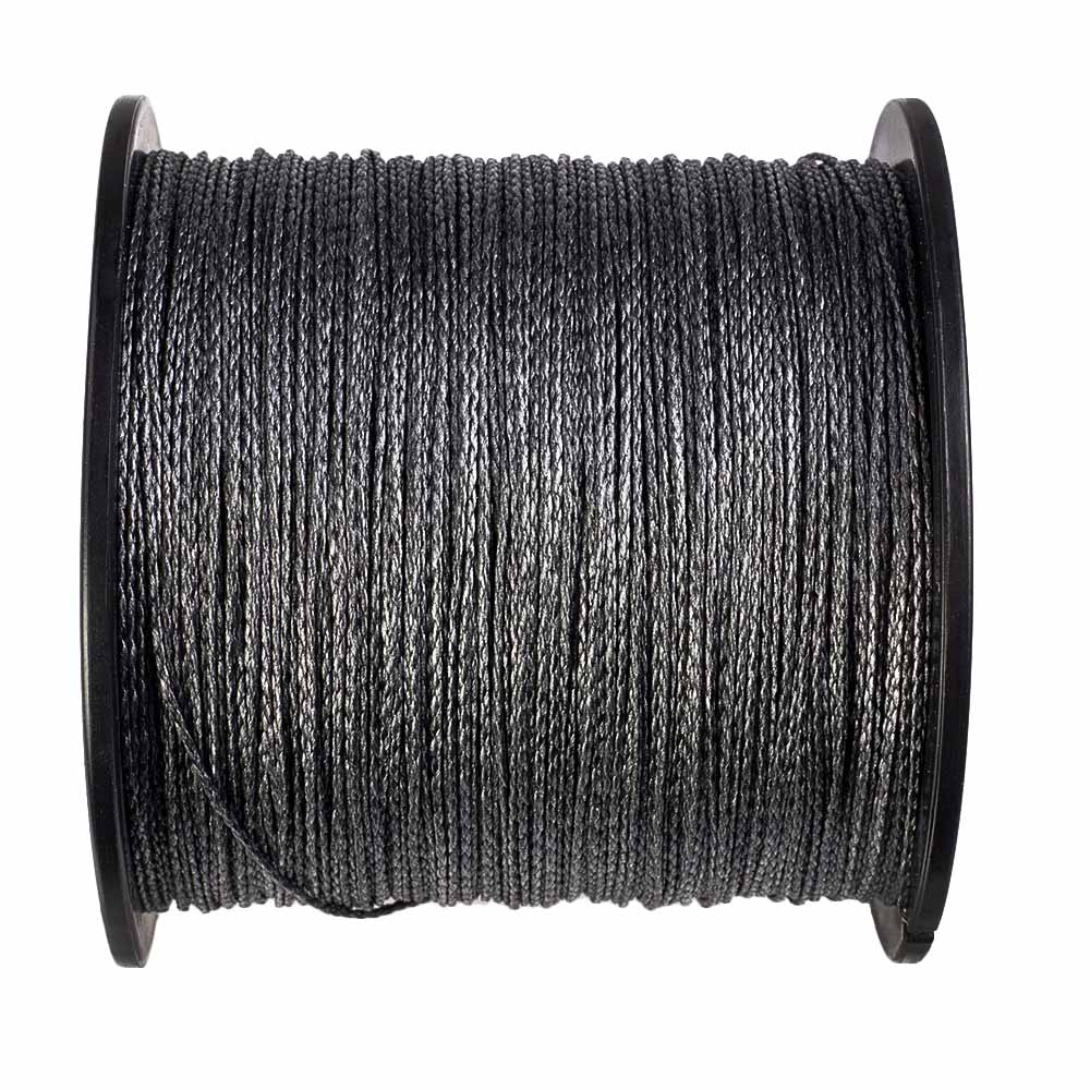 100M 109Yds Black 6lb-100lb HERCULES PE Braided Fishing Line 4 Strands HERCULES