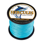 100M 109Yds Blue 6lb-100lb HERCULES PE Braid Fishing Line 4 Strands HERCULES
