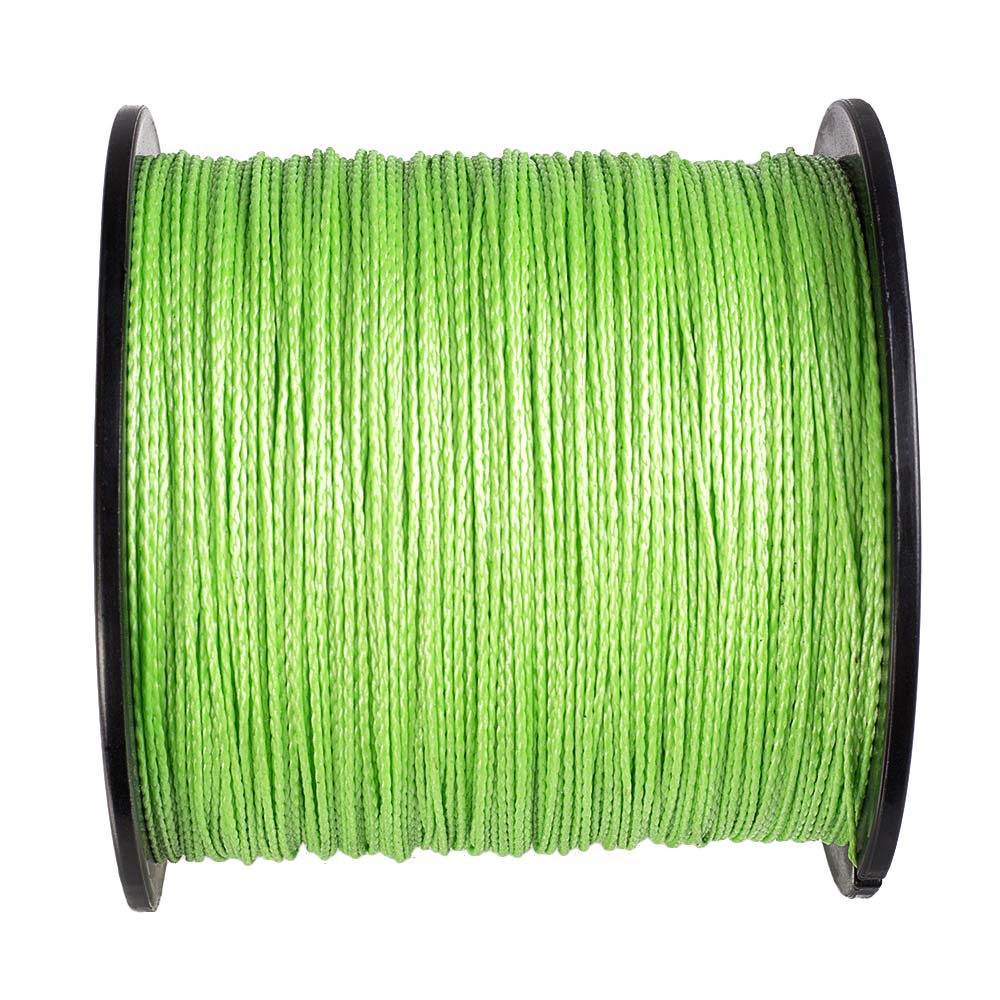 100M 109Yds Fluorescent Green 6lb-100lb HERCULES PE Braid Fishing Line 4 Strands HERCULES