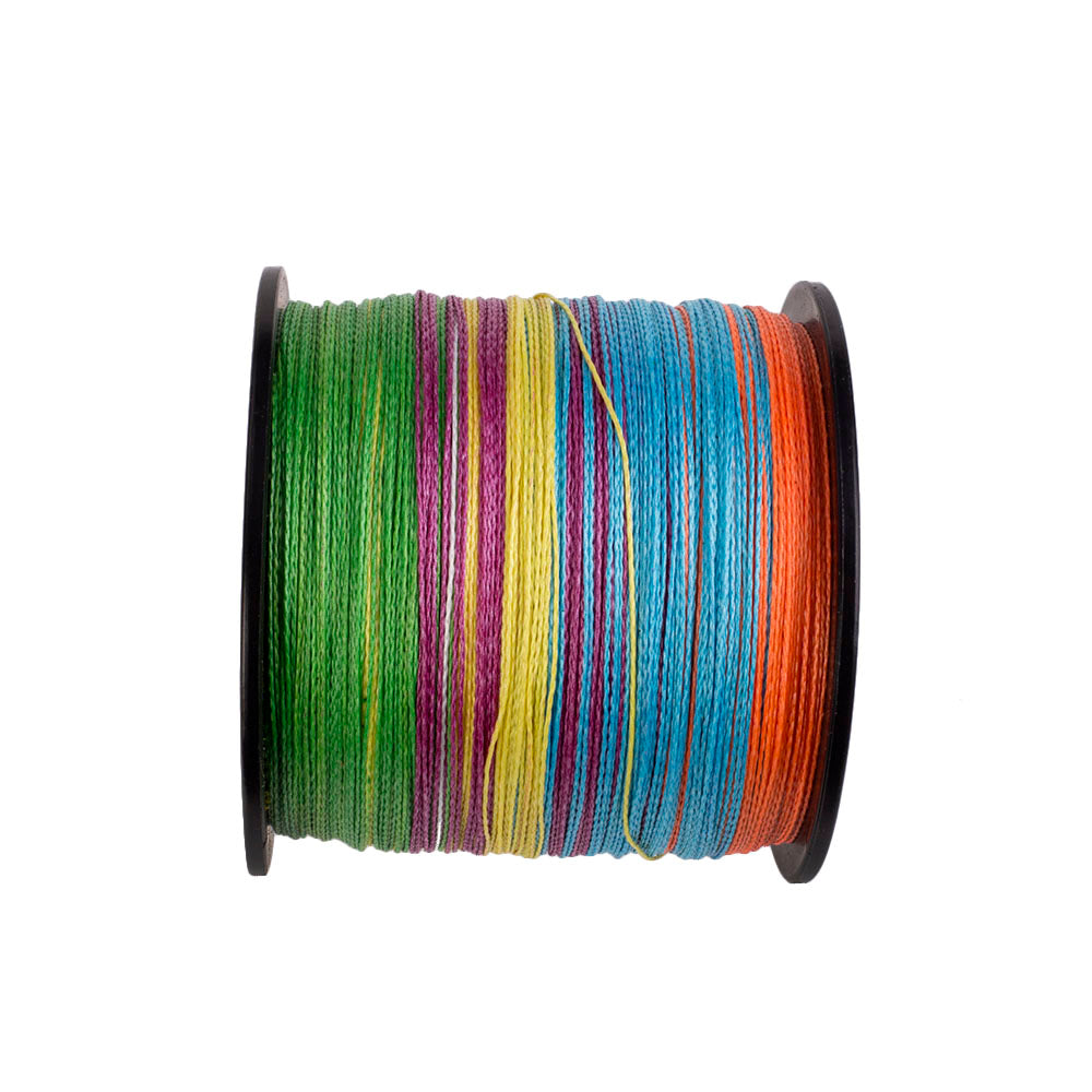 300M 328Yds Multicolor 6lb-100lb HERCULES PE Braided Fishing Line 4 Strands HERCULES