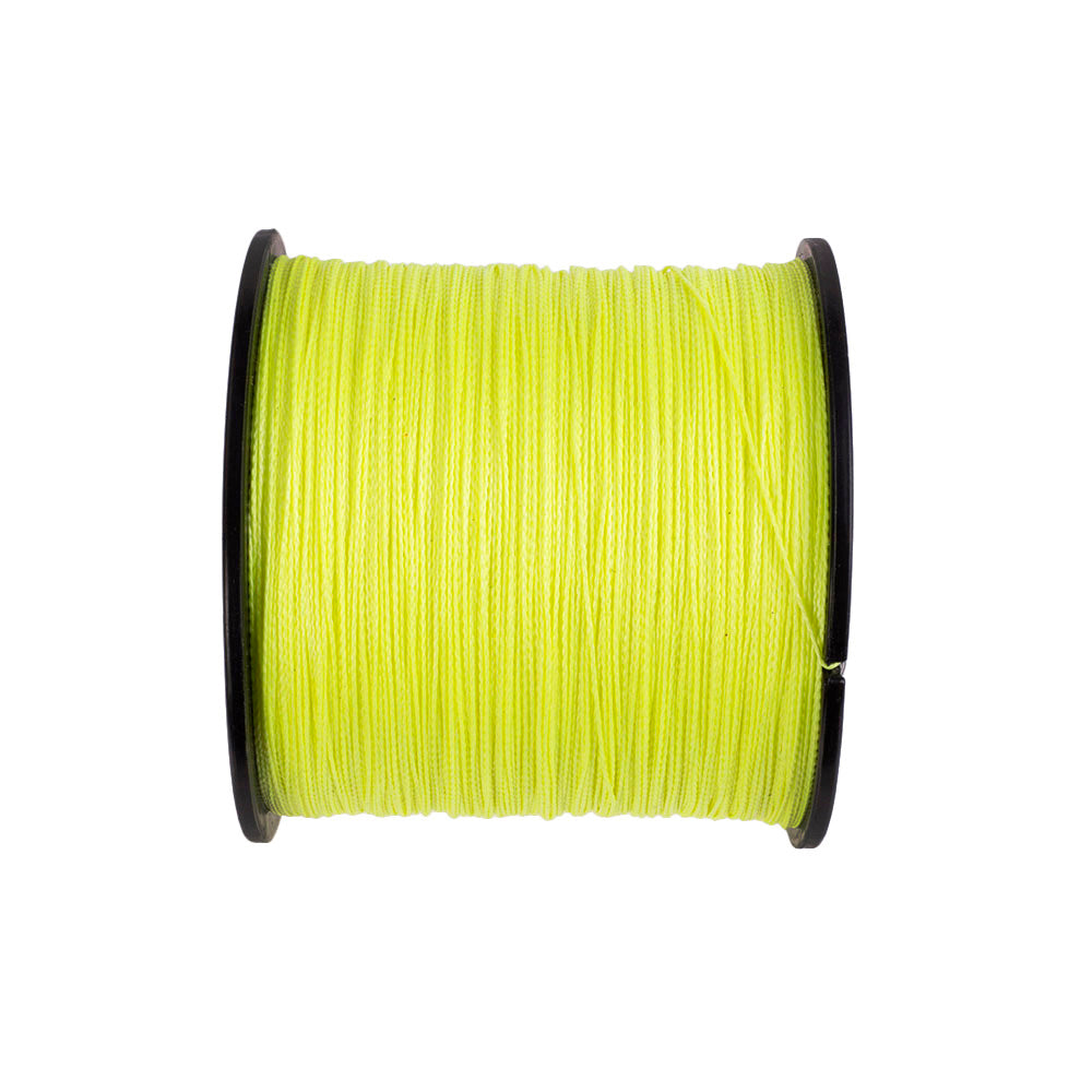 300M 328Yds Fluorescent Yellow 6lb-100lb HERCULES PE Braid Fishing Line 4 Strands HERCULES