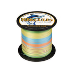 300M 328Yds Multicolor 6lb-100lb HERCULES PE Braided Fishing Line 4 Strands HERCULES