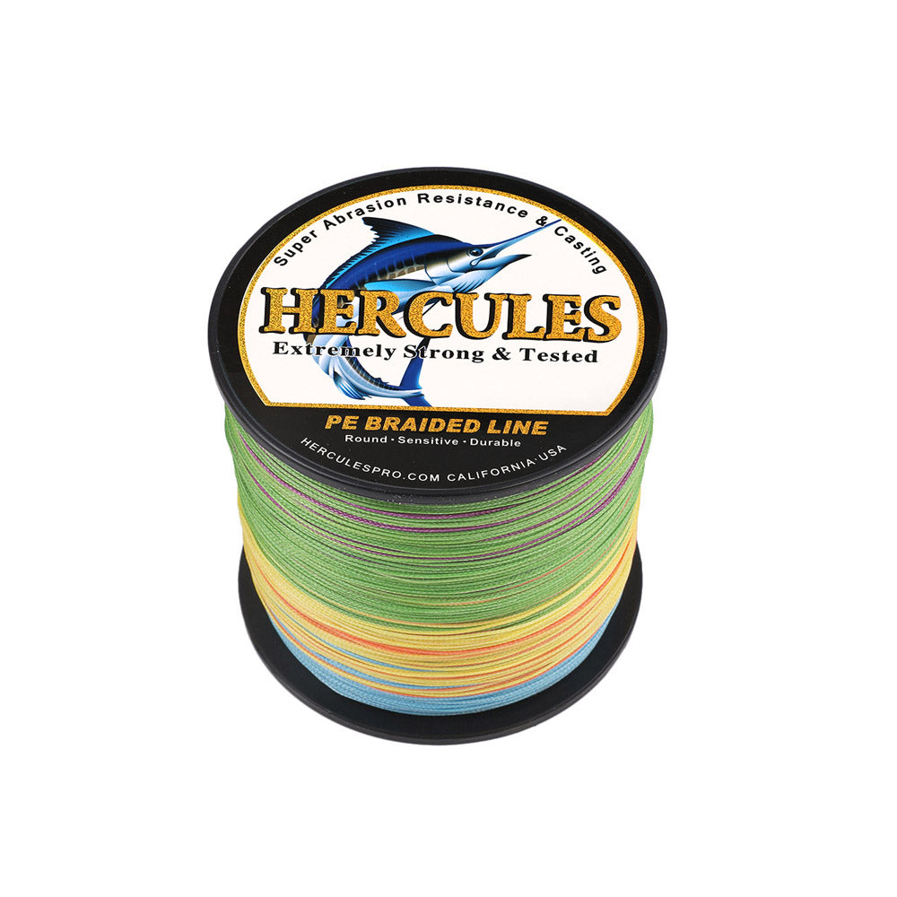 HERCULES Braided Fishing Line, Not Fade, 109 Yards PE Lines, 8 Strands  Multifilament Fish Line, 40lb Test for Saltwater and Freshwater, Abrasion  Resistant, Red, 40lb, 100m - Yahoo Shopping