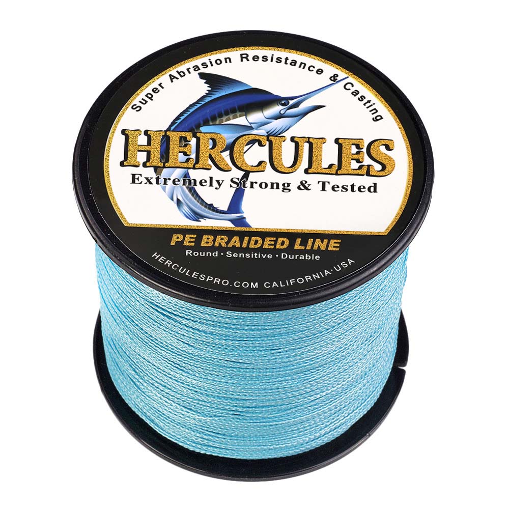 500M 547Yds Blue 6lb-100lb HERCULES PE Braid Fishing Line 4 Strands –  Hercules Fishing Tackle