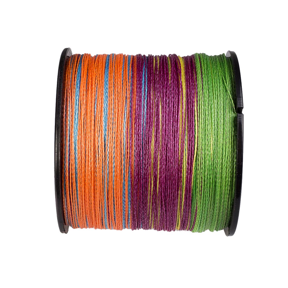 500M 547Yds Multicolor 6lb-100lb HERCULES PE Braid Fishing Line 4 Strands HERCULES