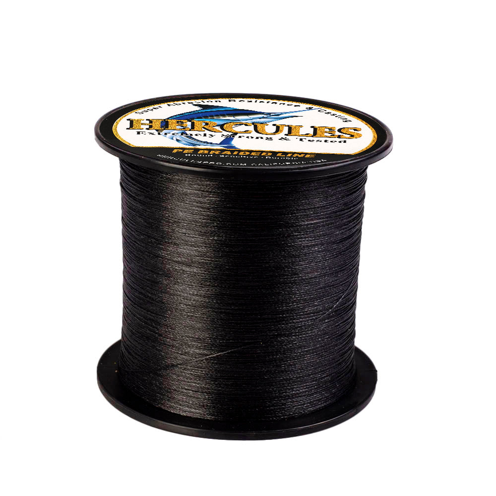 500M 547Yds Black 6lb-100lb HERCULES PE Braided Fishing Line 4 Strands – Hercules Fishing Tackle