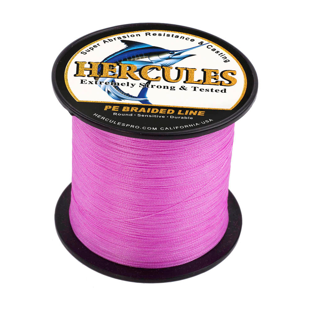 Piscifun Lunker Braided Fishing Line Multifilament 300yards 547yards -  Improved Braided Line - Abrasion Resistance Fishing Line - Zero Stretch -  Thinner Diameter 6lb-80lb - Pike Frenzy