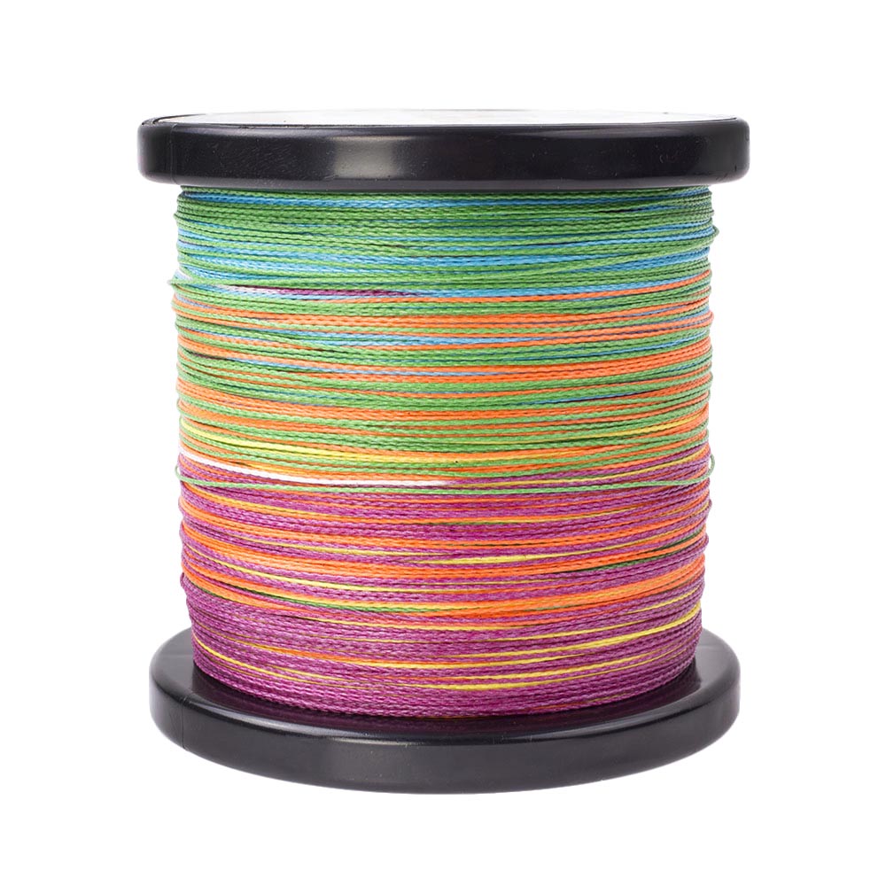 500M 547Yds Multicolor 6lb-100lb HERCULES PE Braid Fishing Line 4 Strands HERCULES