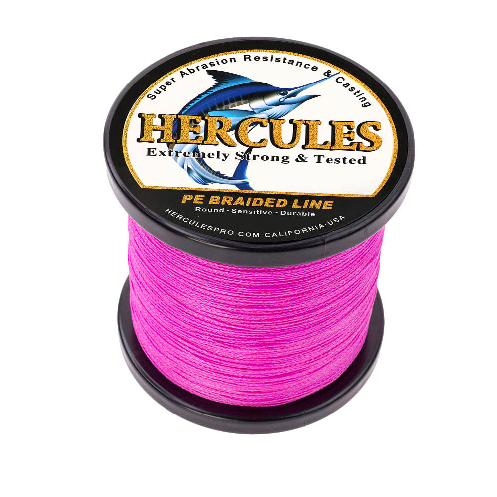 500M 547Yds Pink 6lb-100lb HERCULES PE Braid Fishing Line 4 Strands – HERCULES Fishing Tackle