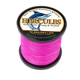 500M 547Yds Pink 6lb-100lb HERCULES PE Braid Fishing Line 4 Strands HERCULES