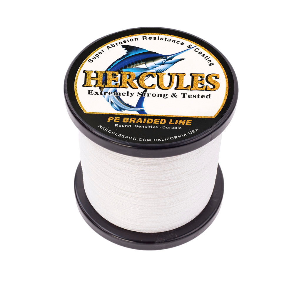 HERCULES 500M 547 Yds 8 Strands 30lbs Braided Fishing Line Multicolor Fly  Weave