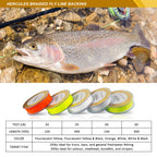 HERCULES Braided Fly Fishing Line Backing with Long-lasting Color HERCULES