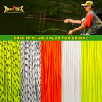 HERCULES Braided Fly Fishing Line Backing with Long-lasting Color HERCULES