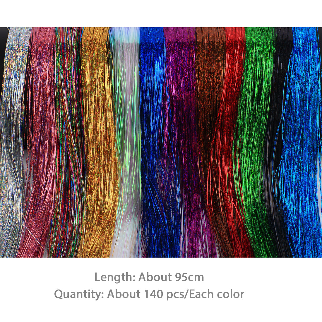 HERCULES Fly Tying Materials Crystal Flash Flashabou HERCULES SALE