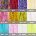 HERCULES Crystal Flash Fly Fishing Line Fly Tying Material HERCULES SALE