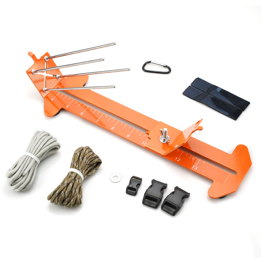 Adjustable Paracord Jig Bracelet Braiding Weaving Craft Tool Kit Wristband  Maker