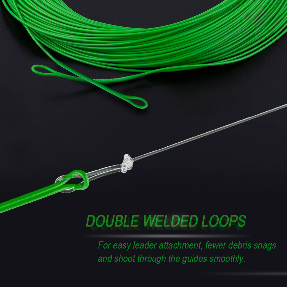Dropship Kylebooker Fly Fishing Line With Welded Loop Floating Weight  Forward Fly Lines 100FT WF 3 4 5 6 7 8 to Sell Online at a Lower Price