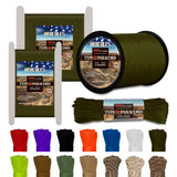 HERCULES 550 Paracord Survival Rope Army Green Type III Parachute Cord for Camping HERCULES