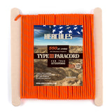 HERCULES Reflective 550 Paracord Neon Orange for Camping Rope Type III Parachute Cord HERCULES