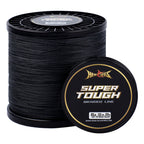 HERCULES SUPER TOUGH Black Braided Fishing Line HERCULES