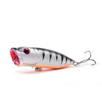 HERCULES Popper Fishing Lure 3D Eyes Wobbler Artificial Hard Bait 6PCS HERCULES SALE