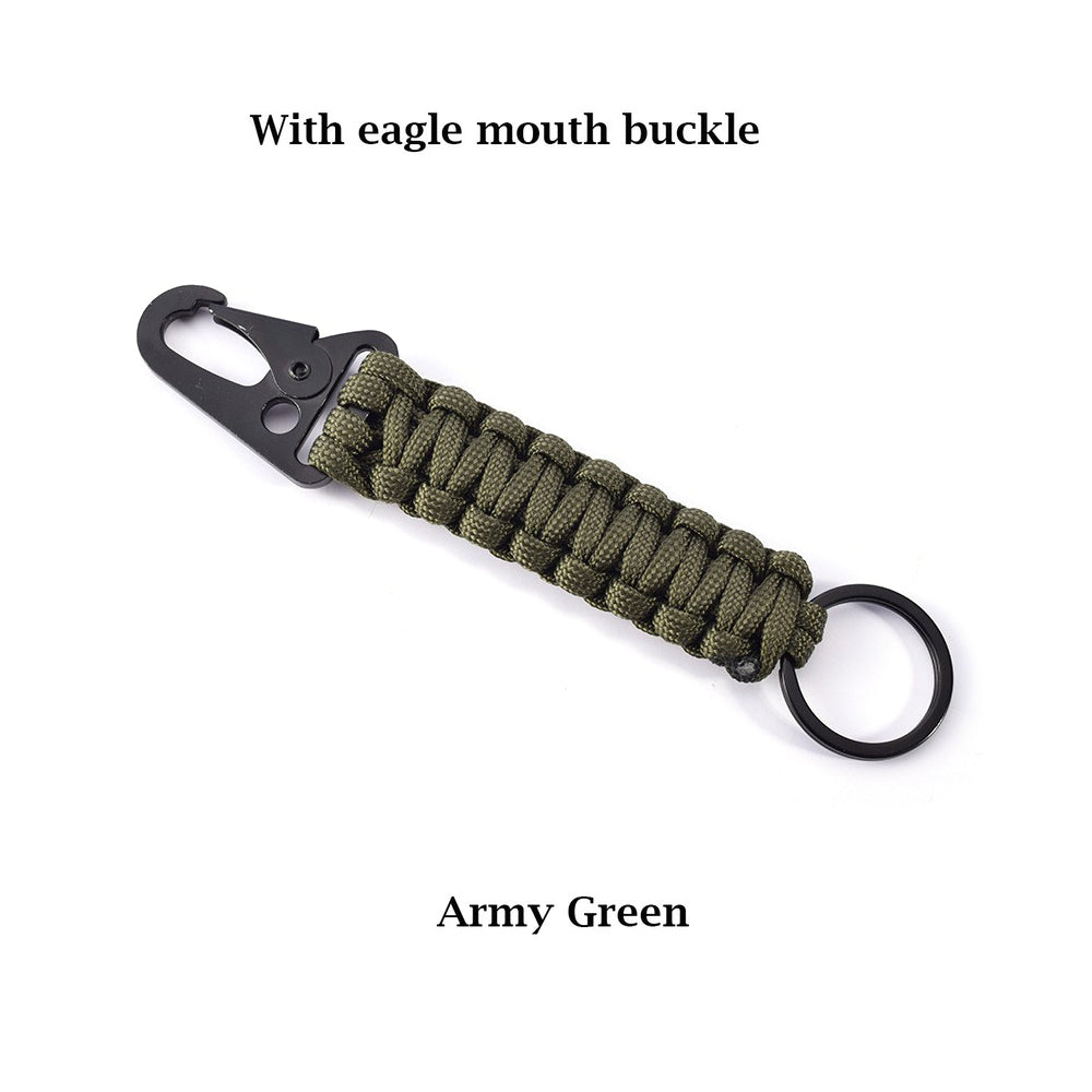 HERCULES Paracord Keychain with Carabiner for Outdoor HERCULES