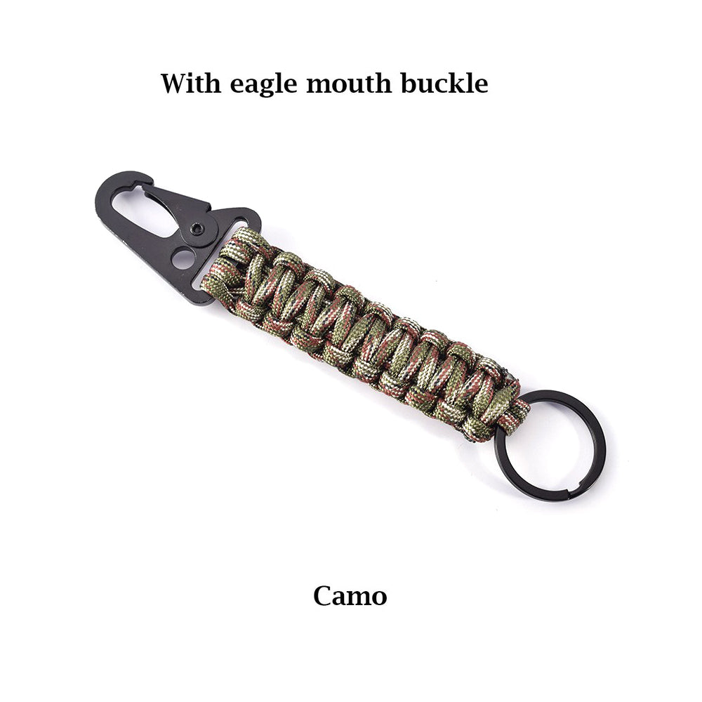 HERCULES Paracord Keychain with Carabiner for Outdoor HERCULES