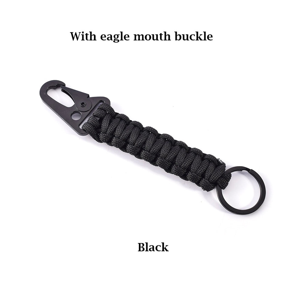 HERCULES Paracord Keychain with Carabiner for Outdoor HERCULES