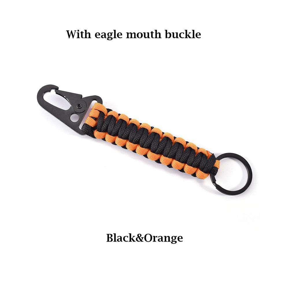 HERCULES Paracord Keychain with Carabiner for Outdoor HERCULES