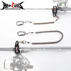 HERCULES Fishing Lanyard with Fishing Rod Tie Belts, Fishing Pole Straps(Pack of 2) HERCULES
