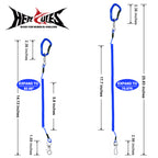 HERCULES M3LPS Heavy Duty Fishing Lanyard Pack of 2(17.7”Plus+ 5.9”) 4 Colors HERCULES SALE