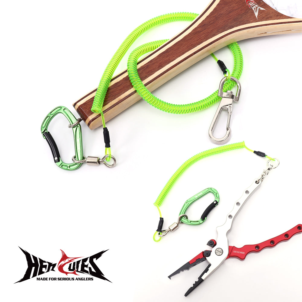 HERCULES M3LPS Heavy Duty Fishing Lanyard Pack of 2(17.7”Plus+ 5.9”) 4 Colors HERCULES SALE