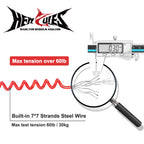 HERCULES M3LPS Heavy Duty Fishing Lanyard Pack of 2(17.7”Plus+ 5.9”) 4 Colors HERCULES SALE