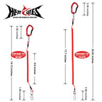 HERCULES M3LPS Heavy Duty Fishing Lanyard Pack of 2(17.7”Plus+ 5.9”) 4 Colors HERCULES SALE