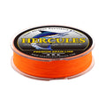HERCULES No Fade Fishing Line Orange 4 Strands 6LB-100LB Super Strong PE Braided Fishing Line HERCULES