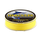 HERCULES No Fade Fishing Line Yellow 4 Strands 6LB-100LB Super Strong PE Braided Fishing Line HERCULES