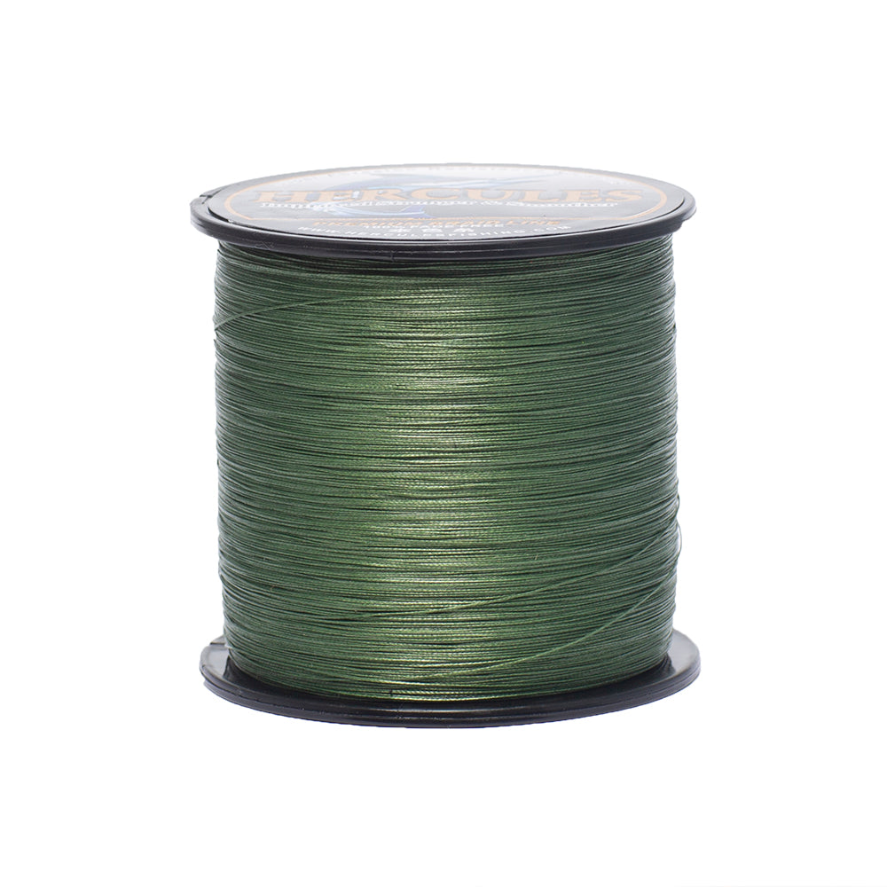 HERCULES No Fade Fishing Line Green 8 Strands PE Braided Fishing Line10LB-120LB HERCULES