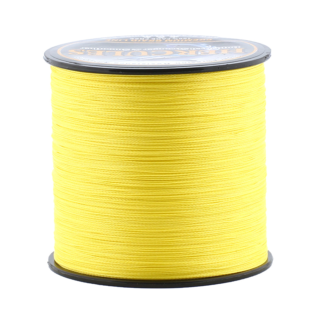 HERCULES No Fade Fishing Line Yellow 4 Strands 6LB-100LB Super Strong PE Braided Fishing Line HERCULES