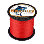500M 547Yds Red 10lb-300lb HERCULES PE braid Fishing Line 8 Strands HERCULES