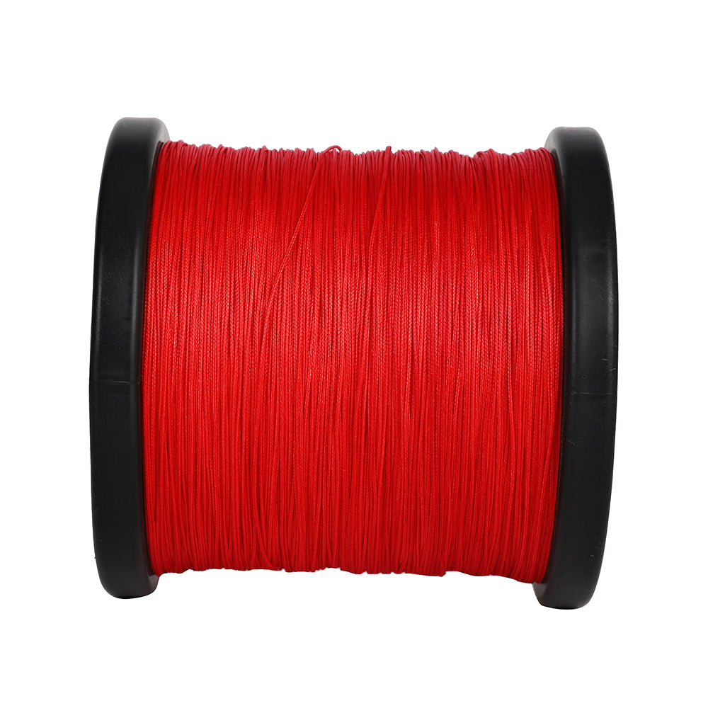 HERCULES 1500M 1640Yds Red 10lb-250lb PE Braid Fishing Line 12 Strands HERCULES