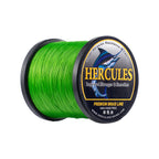 HERCULES No Fade Fishing Line Fluorescent Green 8 Strands PE Braided Fishing Line10LB-120LB HERCULES