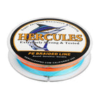 300M 328Yds Multicolor 10lb-300lb HERCULES PE braid Fishing Line 8 Strands HERCULES