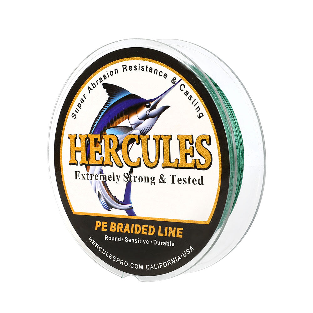 1000M 1094Yds Green 6lb-100lb HERCULES PE Braid Fishing Line 4 Strands – Hercules Fishing Tackle 1000M 1094Yds Green 6lb-100lb HERCULES PE Braid Fishing Line 4 Strands – Hercules Fishing Tackle