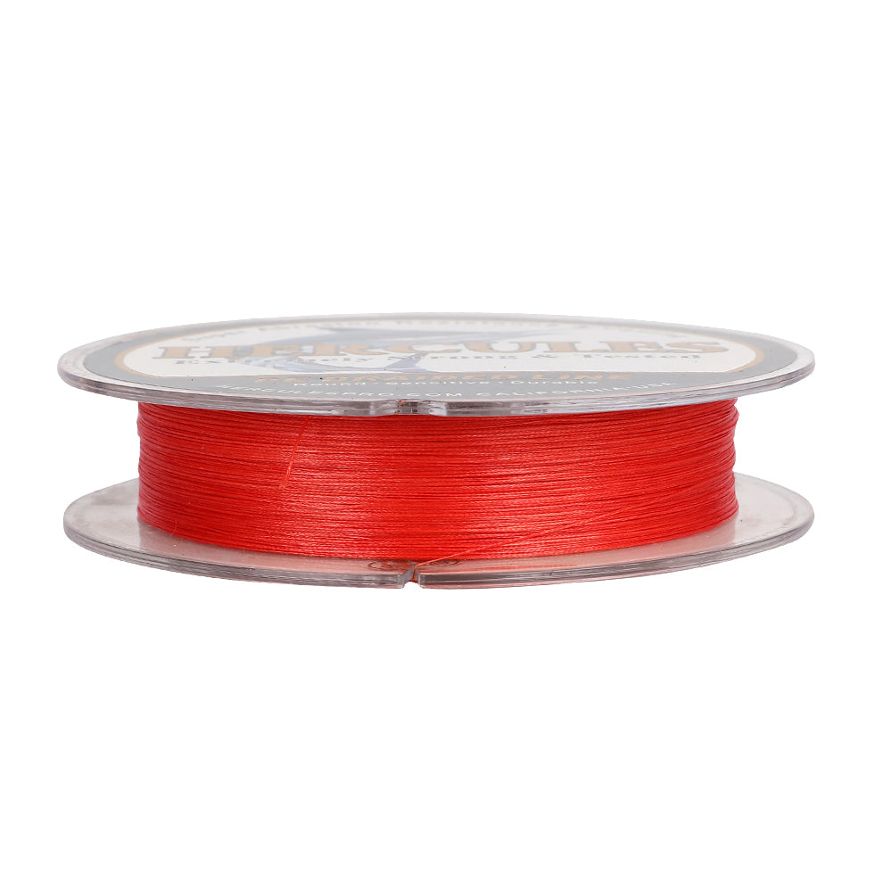 HERCULES 300M 328Yds Red 10lb-420lb PE Braid Fishing Line 12 Strands HERCULES