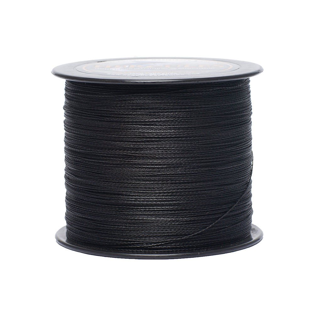 HERCULES No Fade Fishing Line Black 4 Strands 6LB-100LB Super Strong PE Braided Fishing Line HERCULES