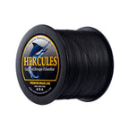 HERCULES No Fade Fishing Line Black 8 Strands 10LB-120LB PE Braided Fishing Line HERCULES