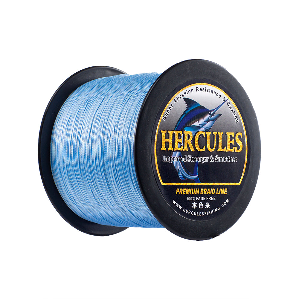 HERCULES No Fade Fishing Line Blue 8 Strands 10LB-120LB PE Braided Fis – Hercules  Fishing Tackle